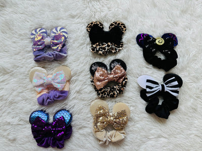 Minnie Ears Scrunchie