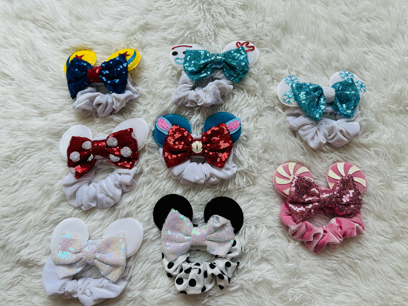 Minnie Ears Scrunchie