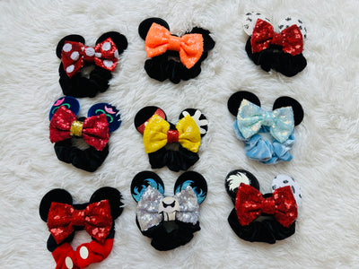 Minnie Ears Scrunchie