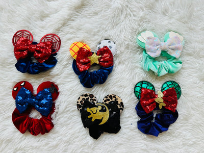 Minnie Ears Scrunchie