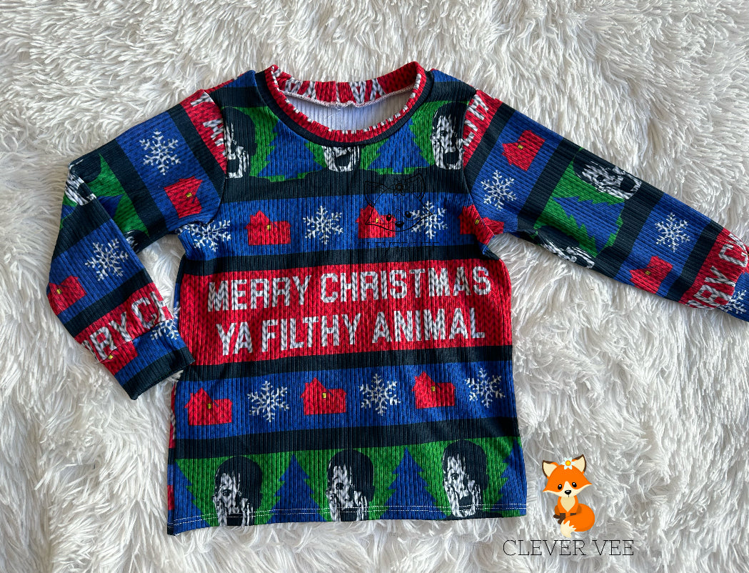 Filthy Animals Ugly Christmas Sweater