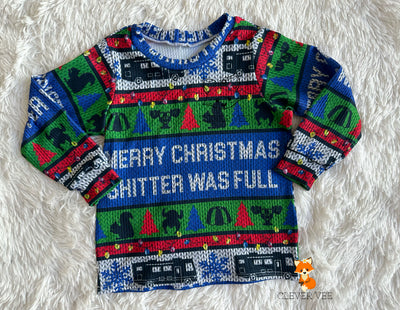 Shitter’s Full Ugly Christmas Sweater