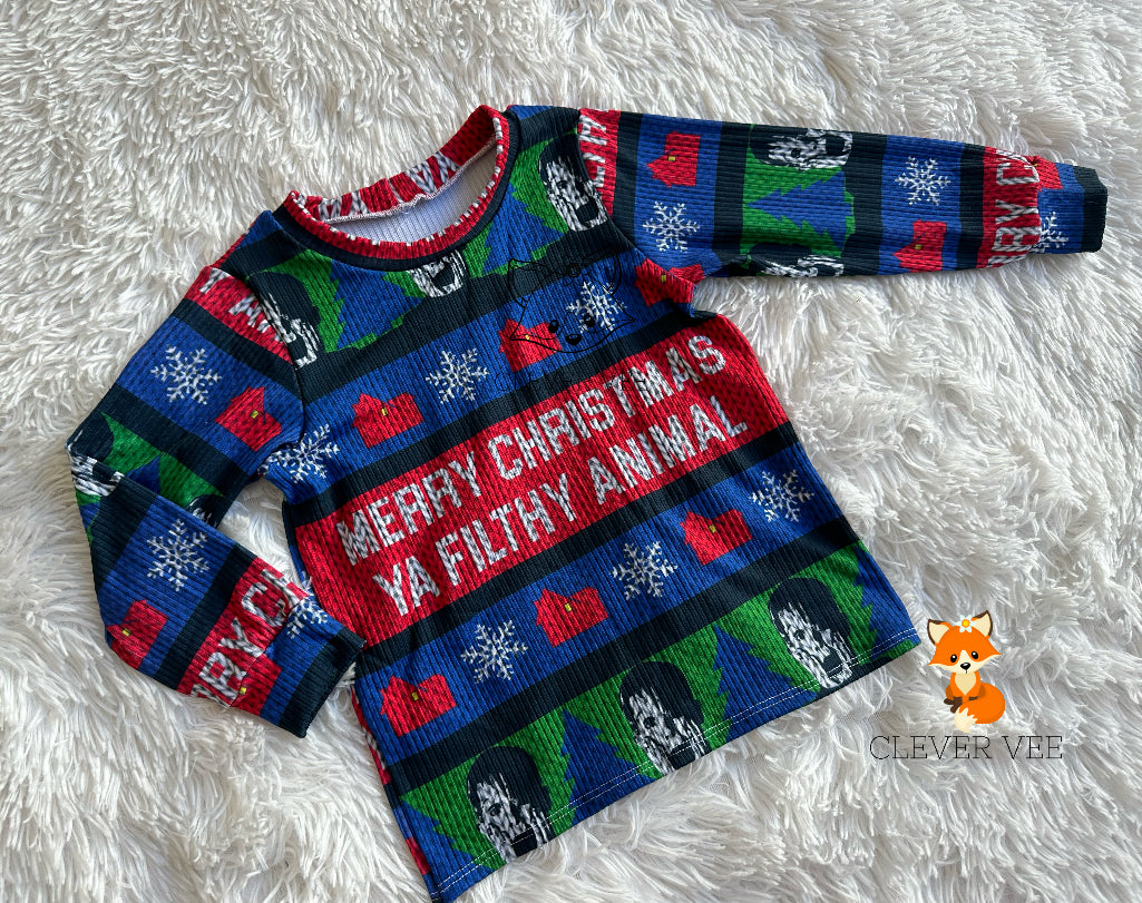 Filthy Animals Ugly Christmas Sweater