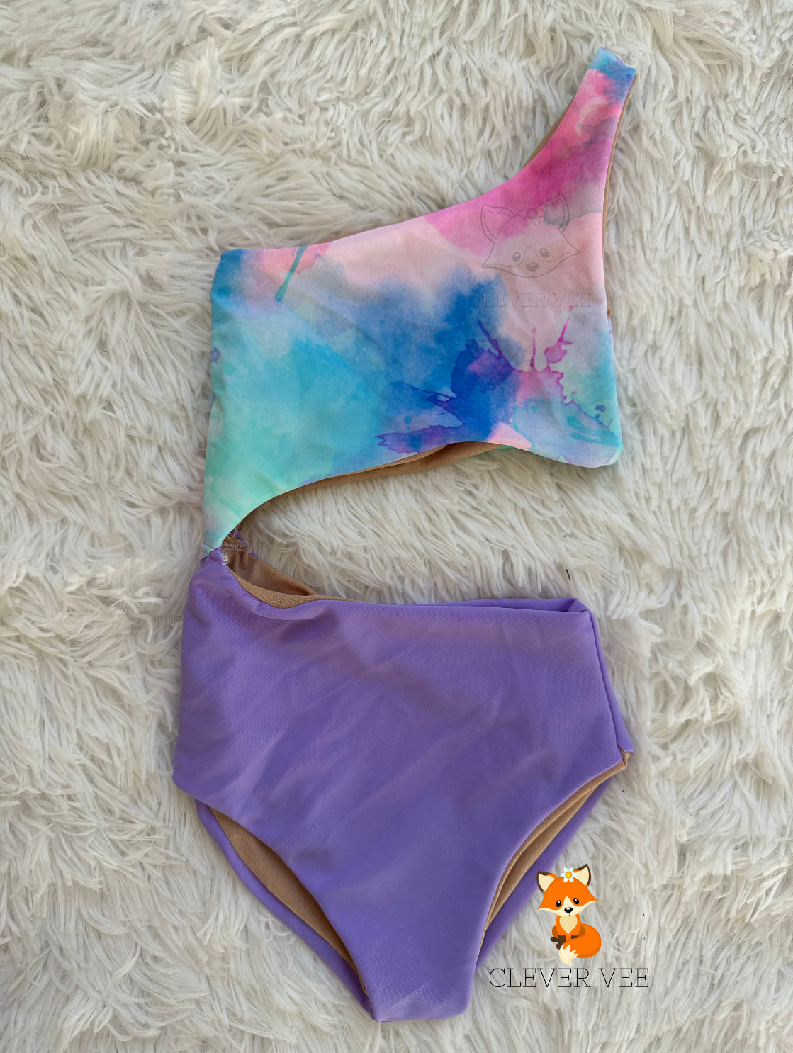 Watercolor Splash Swim